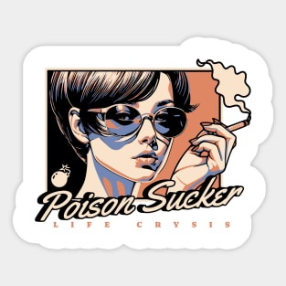 Poison Sucker Sticker